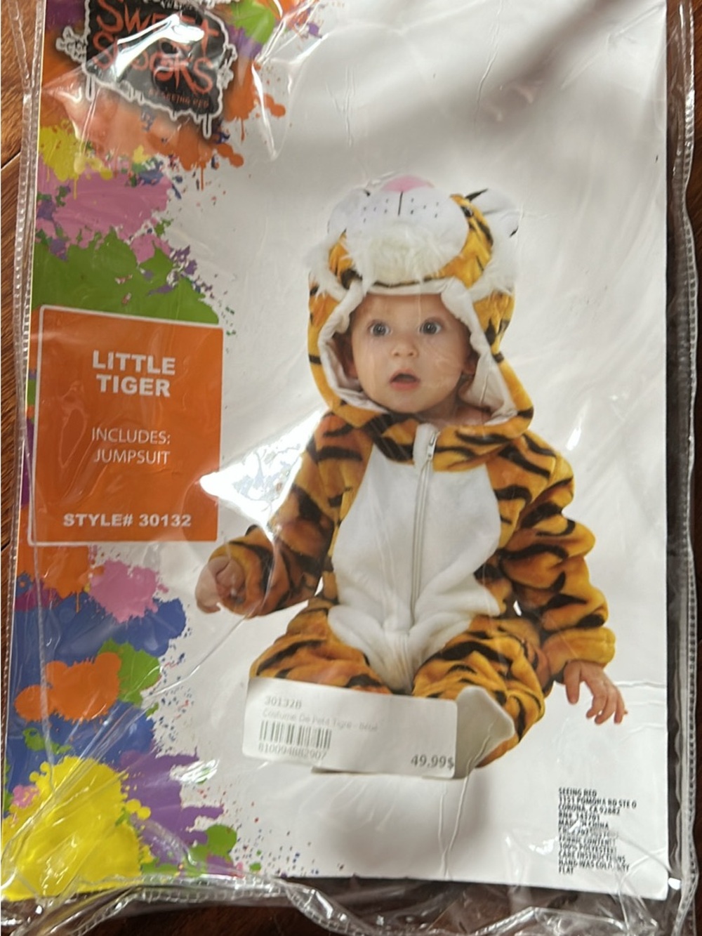 Little Tiger Baby Costume